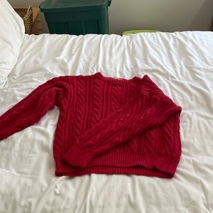 Cotton Fisherman’s Crew Cable Sweater